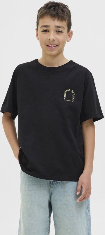 Jack & Jones Junior - T-shirt - Zwart - Katoen