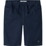 NAME IT - NKMRYAN JOG L TWILL SHORTS - Jongens - Bermuda Shorts - Donkerblauw