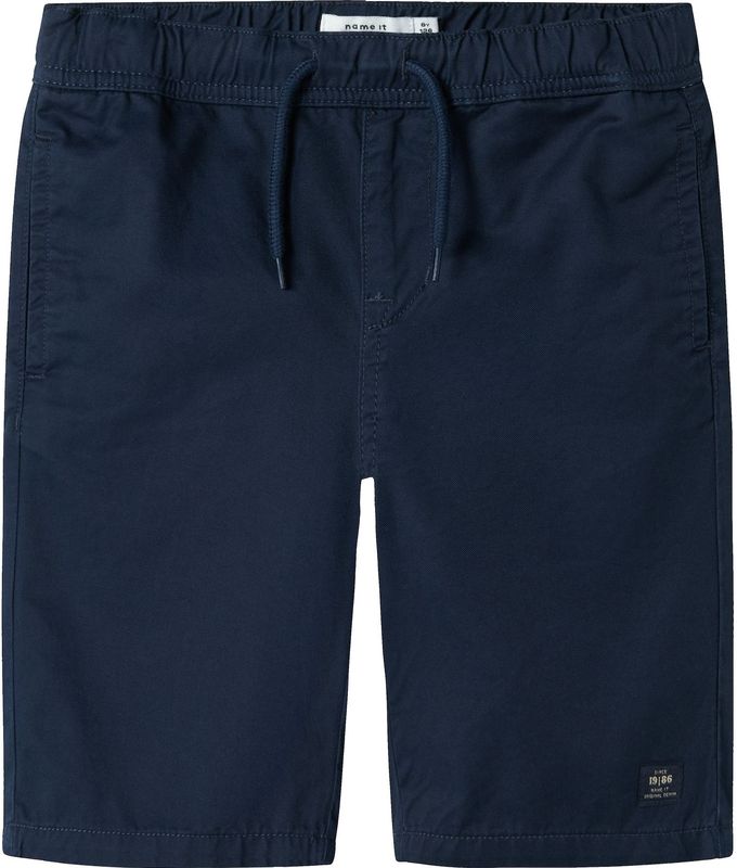 NAME IT - NKMRYAN JOG L TWILL SHORTS - Jongens - Bermuda Shorts - Donkerblauw