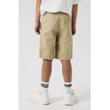 NAME IT - NKMRYAN JOG L TWILL SHORTS - Jongens - Bermuda Shorts - Beige