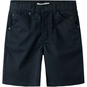 Chino Shorts - Blauw - Twill - Verstelbare Taille