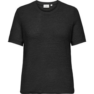 ONLY CARMAKOMA - Gebreide Top - Zwart - Knitwear - Regular Fit