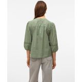 Blouse - O-Neck - Makkelijk - Lace Detail - Standaard Fit