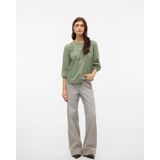 Blouse - O-Neck - Makkelijk - Lace Detail - Standaard Fit