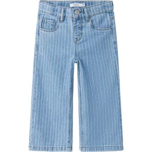 Name It - Spijkerbroek - Denimshorts - Blauw - Regular Fit - 5-Pocketstijl