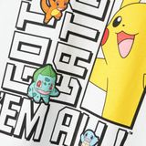 Pokemon - T-shirt - Blauw - Jersey - Korte Mouwen - Ronde Hals