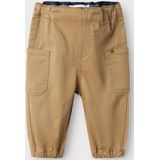 NAME IT - Baggy Broek - Keperstof - Zacht - Mid-waist - Rekbare Boorden