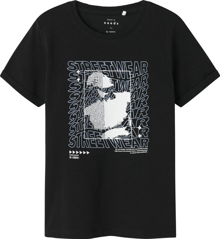 NAME IT - NKMVUX SS TOP - T-shirt - Jongens - Korte Mouwen