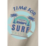 NAME IT KIDS - T-shirt - Beige - Katoen - Korte Mouwen