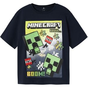 Minecraft - T-shirt - Groen - Jersey - Korte Mouwen