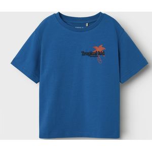 NAME IT - MINI T-shirt - Hardblauw