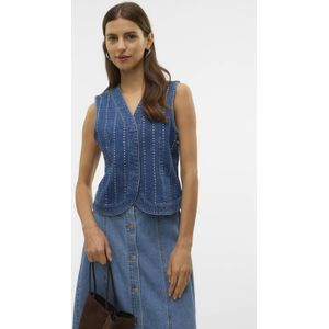VERO MODA - Denim Gilet - Medium Blue Denim