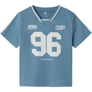 NAME IT - NMMDAKKI NREG SS TOP - Jongens - T-shirt - Katoen - Regular Fit