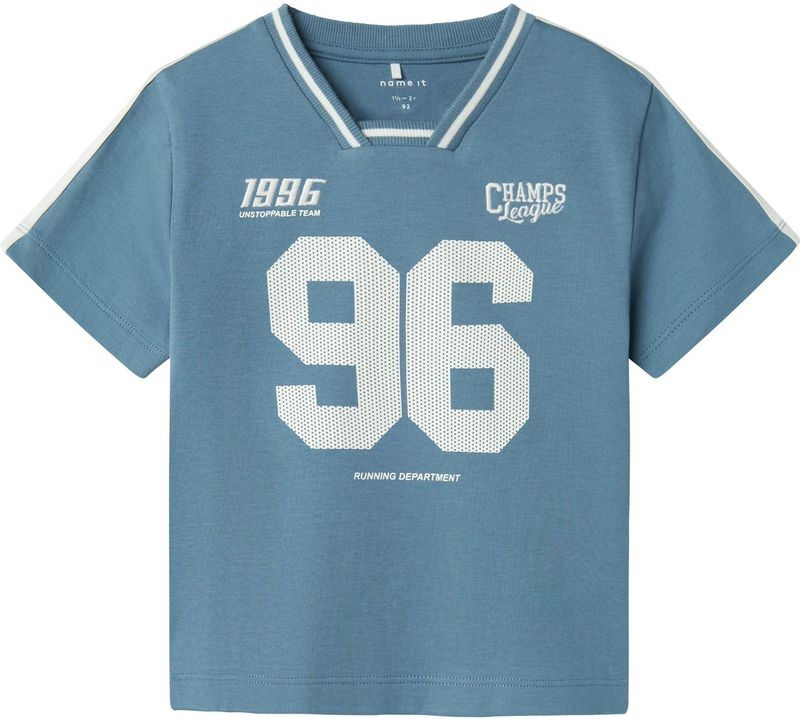 NAME IT - NMMDAKKI NREG SS TOP - Jongens - T-shirt - Katoen - Regular Fit