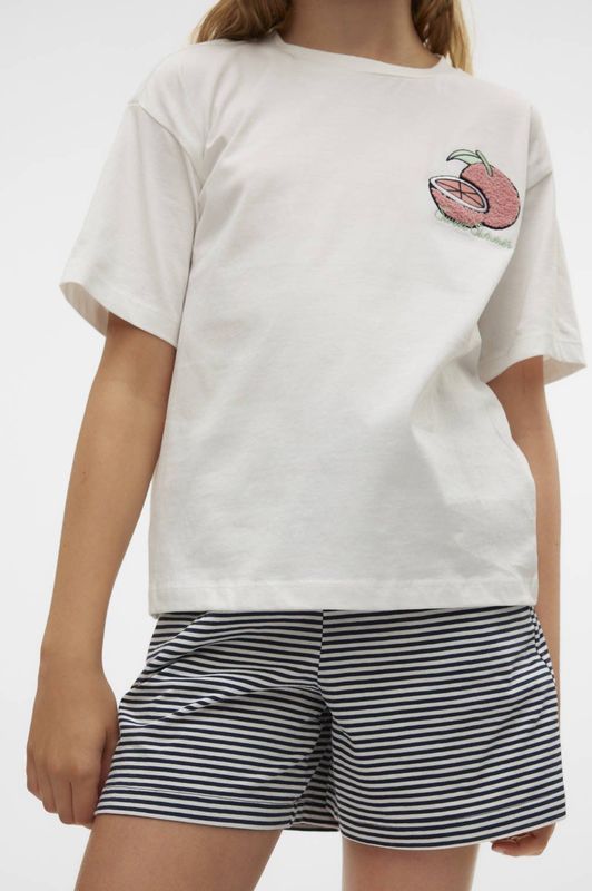 VERO MODA - Shorts - Zwart - Katoen - Loose Fit