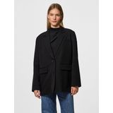 Blazer - Reverskraag - Knoopsluiting - Losse Pasvorm - Gerecycled Polyester