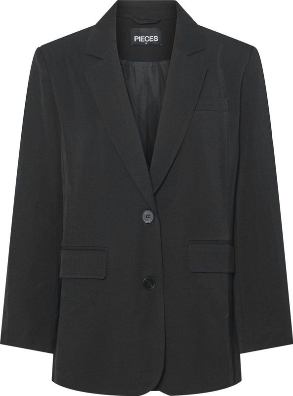 Blazer - Reverskraag - Knoopsluiting - Losse Pasvorm - Gerecycled Polyester