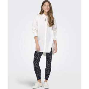 JDY - Legging - Print - Zwart - Katoen - Slim Fit