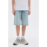 Bermuda - Blue Denim - Relaxed Fit - Riemlussen - Steekzakken