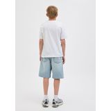 Bermuda - Blue Denim - Relaxed Fit - Riemlussen - Steekzakken