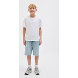 Bermuda - Blue Denim - Relaxed Fit - Riemlussen - Steekzakken