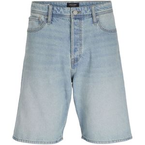 Bermuda - Blue Denim - Relaxed Fit - Riemlussen - Steekzakken