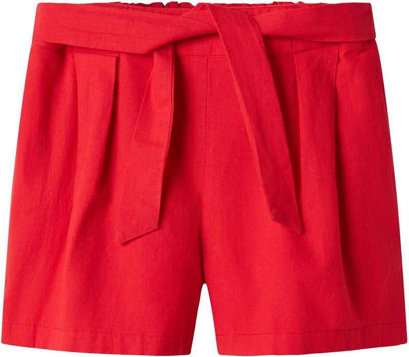 Regular Fit - Shorts - Groen - Katoen - Verstelbare Taille
