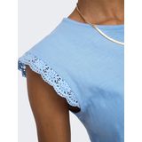 JDY Shirt met korte mouwen JDYSALVA LIFE S/L CROCHET TOP JRS