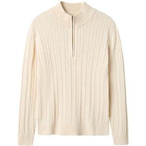 Nlmhabel Ls Half Zip S Knit, antiek wit., 134-140