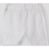 Shorts - Lichtblauw - Geweven Stof - Verstelbare Taille