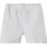 Shorts - Lichtblauw - Geweven Stof - Verstelbare Taille