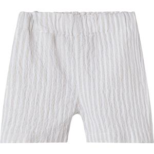 Shorts - Lichtblauw - Geweven Stof - Verstelbare Taille