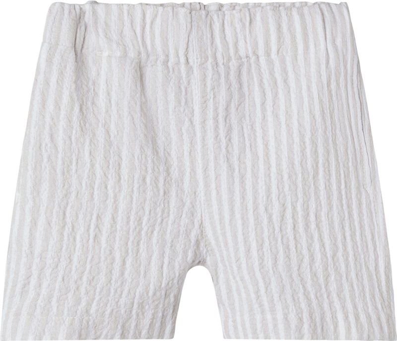 Shorts - Lichtblauw - Geweven Stof - Verstelbare Taille