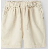 Loose Fit Shorts - Kleur - Katoen - Verstelbare Taille - Voorzakken