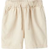 Loose Fit Shorts - Kleur - Katoen - Verstelbare Taille - Voorzakken