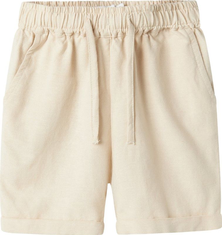 Loose Fit Shorts - Kleur - Katoen - Verstelbare Taille - Voorzakken