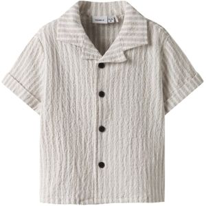 NAME IT jongensoverhemd, regular fit, Pure kasjmier, 116