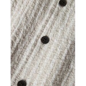 NAME IT - NMMFEDENIS SS SHIRT - Jongens - Overhemd - Blauw - Katoen