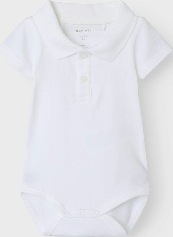Rompertje - Katoen - Jersey - Korte Mouwen - Knoopsluiting