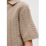 JACK & JONES JUNIOR - Poloshirt - Lichtbruin - Katoen/Polyester