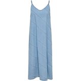 Jurk - V-Hals - Mouwloos - Smalle Bandjes - Loose Fit - Lang