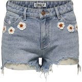 Denim Shorts - High Waist - Regular Fit