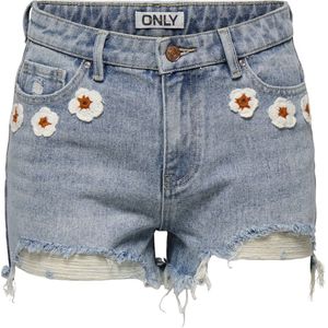 Denim Shorts - High Waist - Regular Fit