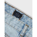 Denim - Bermuda Short - Denim - Loose Fit - Verstelbare Taille - Zakken