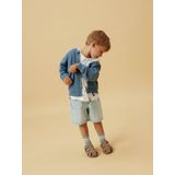 Denim - Bermuda Short - Denim - Loose Fit - Verstelbare Taille - Zakken