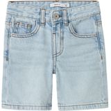 Denim - Bermuda Short - Denim - Loose Fit - Verstelbare Taille - Zakken