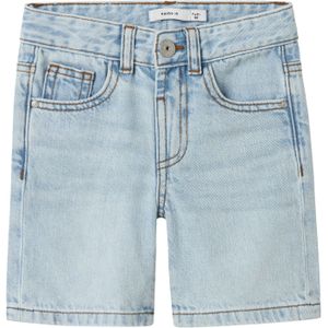 Denim - Bermuda Short - Denim - Loose Fit - Verstelbare Taille - Zakken