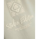 JACK & JONES - Hoodie - Groen - Katoen - Lange Mouwen