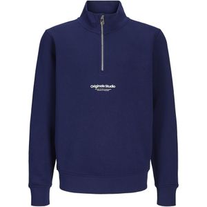 Sweater - JORVestebro - Sweatstof - Losse Pasvorm - Lange Mouwen - Ritssluiting