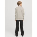 Jack and Jones Junior - Sweatshirt - Grijs - Geborstelde Stof
